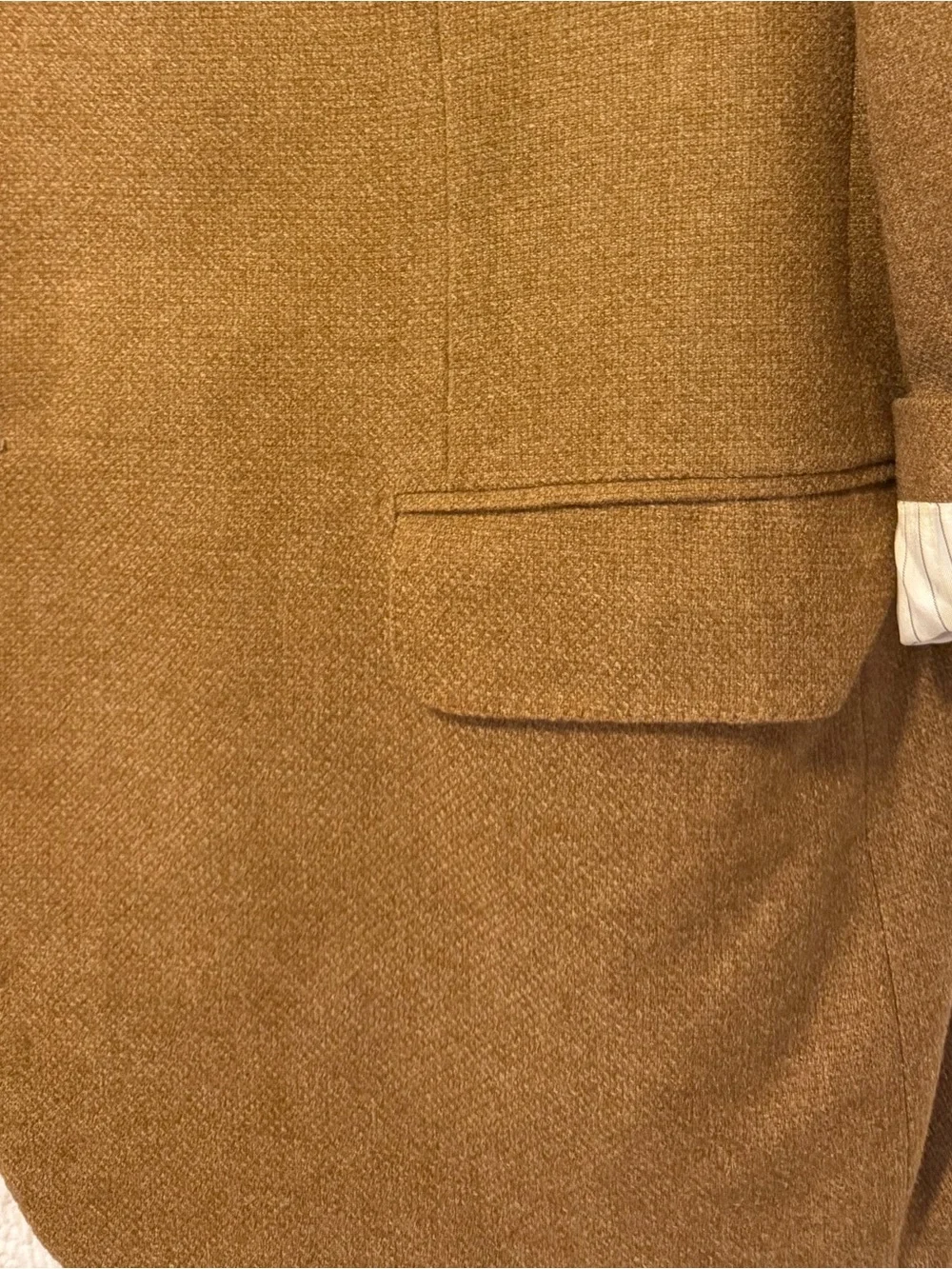 VTG 80s ERMENEGILDO ZEGNA Classic Men's Brown Wool-Blend Blazer Sz 40L